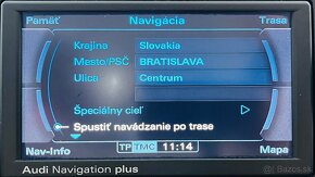 AUDI Navigation Plus - RNS-E (RNSE) - slovenčina, mapy - 7