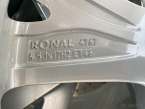 5x112 R17 original Škoda Octavia 4 LYRA + zimné pneu - 7