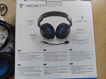 Herné slúchadlá značky Turtle Beach model Recon 50P - 7