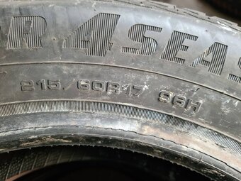 215/60r17 celoročné 2 ks GOODYEAR dezén 6,8 mm DOT2018 - 7