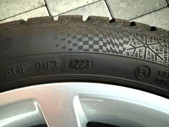 Hliníkové disky orig. Audi + zimné pneu 225/45 R18 - 7