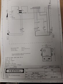 Predám rozvádzač Hensel MI-76312 - 7