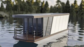 Hausbot/Houseboat 9.3x3m NOVY - 7