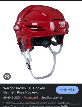 Hokejova Prilba Warrior Crown LTE - 7