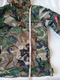 panska bunda Alpha Industries hpo anorak camo S - 7