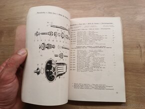 Seznam náhradních dílú ŠKODA 1102, rok 1951 - 7