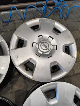 4X100 R15 Opel Disky+Puklice - 7