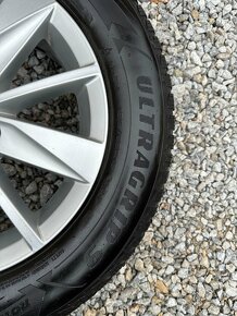 Predám zimnú sadu VW 5x112 R15 zimné pneu 195/65 R15 - 7