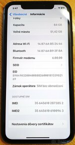 pekný zachovalý iPhone XR 64GB 91%baterka - 7