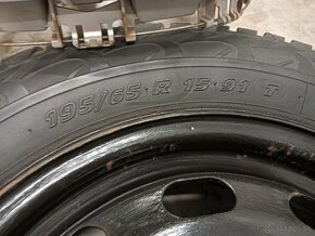 5x100 195/65 R15 Zimné - 7