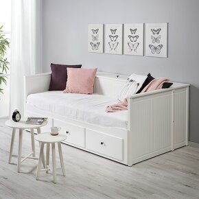 Posteľ Ikea Hemnes (+2x matrac a úložný priestor na matrac) - 7