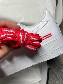 Air Force 1  Supreme white (biele) 44 - 7