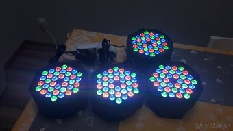 Led par reflektory RGB na diaľkové ovládanie - 7