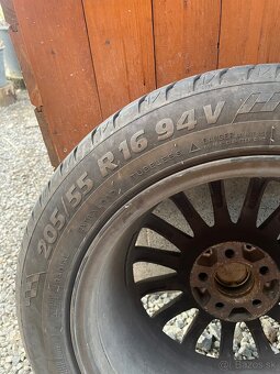 Disky Elektróny 5x100 ,Octávia,pneumatily 205/55 r16 - 7