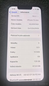 Predám Iphone 13 mini 128 gb - 7