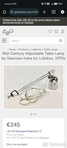 Retro stolná lampa Stanislav Indra - 7