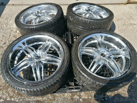 Alu sada = 5x112/5x114,3 = ZYOXX WHEELS = s pneu =295/35 R22 - 7