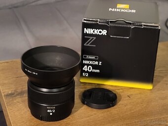 Predám objektív na Nikon - NIKKOR Z 40mm f/2,0 - 7