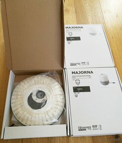 Ikea MAJORNA stolová lampa papierová - 7