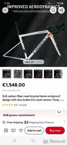 Najľahší Tarmac sl8 6,45kg - 7