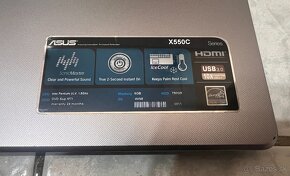 Asus X550C / Pentium 2117U / 8GB RAM / 128GB SSD / Nvidia - 7