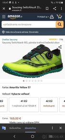 Saucony Switchback ISO Trail Running 43/9 - 7