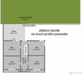 Priestranný rodinný dom v obci Záhorce - časť SELEŠŤANY - 7