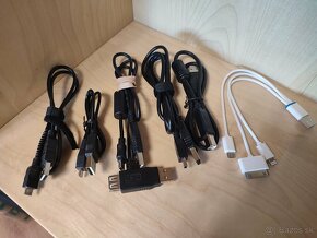 Sada 6x USB káblov (Micro, Mini, B, Apple 30 pin, Lightning) - 7