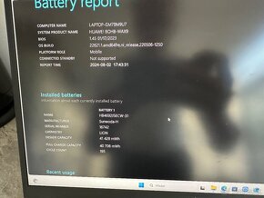 Huawei Matebook D15, I3 10110, 2,1Ghz, 8GB/256GB, ZARUKA - 7