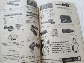 Starý ceník 1951 elektro rádio stavebnice auta modely - 7