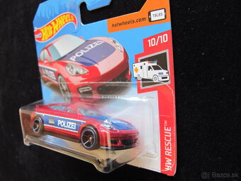 Hot Wheels Porsche Panamera Policajný - 7