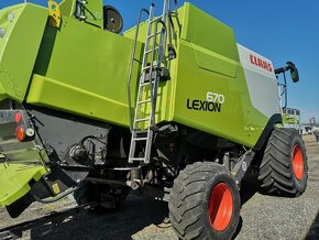 Predám kombajn CLAAS Lexion 670 + žací stôl V750+prepravník - 7