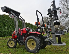 Štiepačka dreva za traktor a elektrický motor JANSEN TS-30K - 7