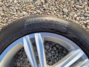 5x112 R18 orig. Volkswagen + 235/55 R18 Conti. zimné - 7