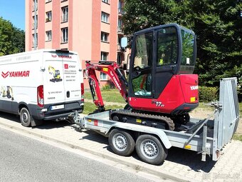 pásové rýpadlo, minibager Yanmar SV17VT RV2022 mth 200 - 7