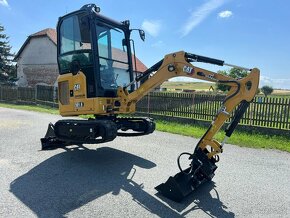 Minibagr CAT 301.6 hyd.podvozek+svahovka,podkopy - 7