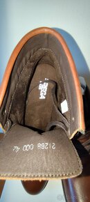 Dámske kožené kotníkové topánky - 7