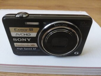 Sony Cyber-shot DSC-WX100 18.2MP Digital Camera - Black - 7