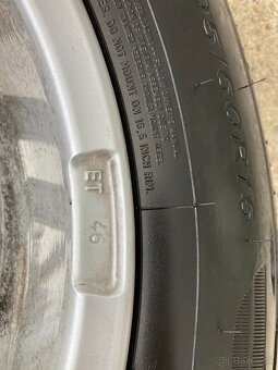 Predám kolesa VW Touran 205/60R16 - 7