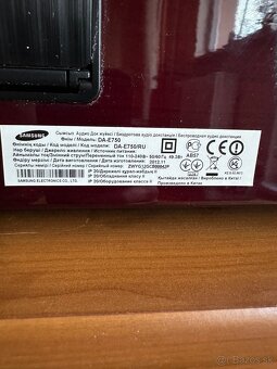 Dokovací reproduktor Samsung DA-E750 - 7