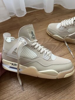 Jordan 4 retro off-white sail - 7