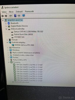 Herný PC i3 13100f ,RTX 2060,32GbRam ,SSD 1Tb - 7