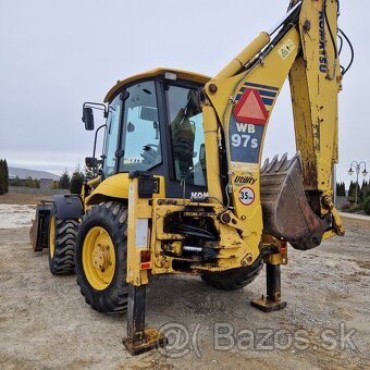 Traktorbager KOMATSU WB 97S( JOYSTICK 2007 - 7