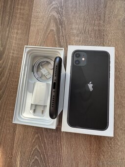 Apple iPhone 11 128gb black 100% zdravie bez skrabanceka - 7