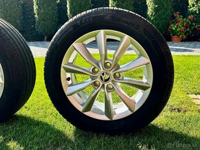 Komplet letnú sadu alu Škoda MINORIS - 5x112 205/55 R16. - 7