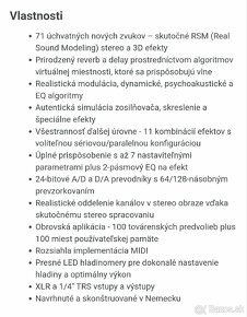 Behringer FX2000 - 3D mulitiefektový procesor

 - 7