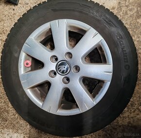 ALU disky škoda 15" s pneumatíkami - 7