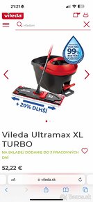 Mop s vedrom Vileda Ultramax XL TURBO - 7