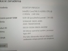 predám 12" HP elitebook 820 g3/ Intel core i5 /8gb ram / ssd - 7