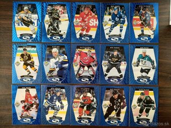 1998-99 Kompletny insert set SQ1-SQ30 Starquest Blue - 7